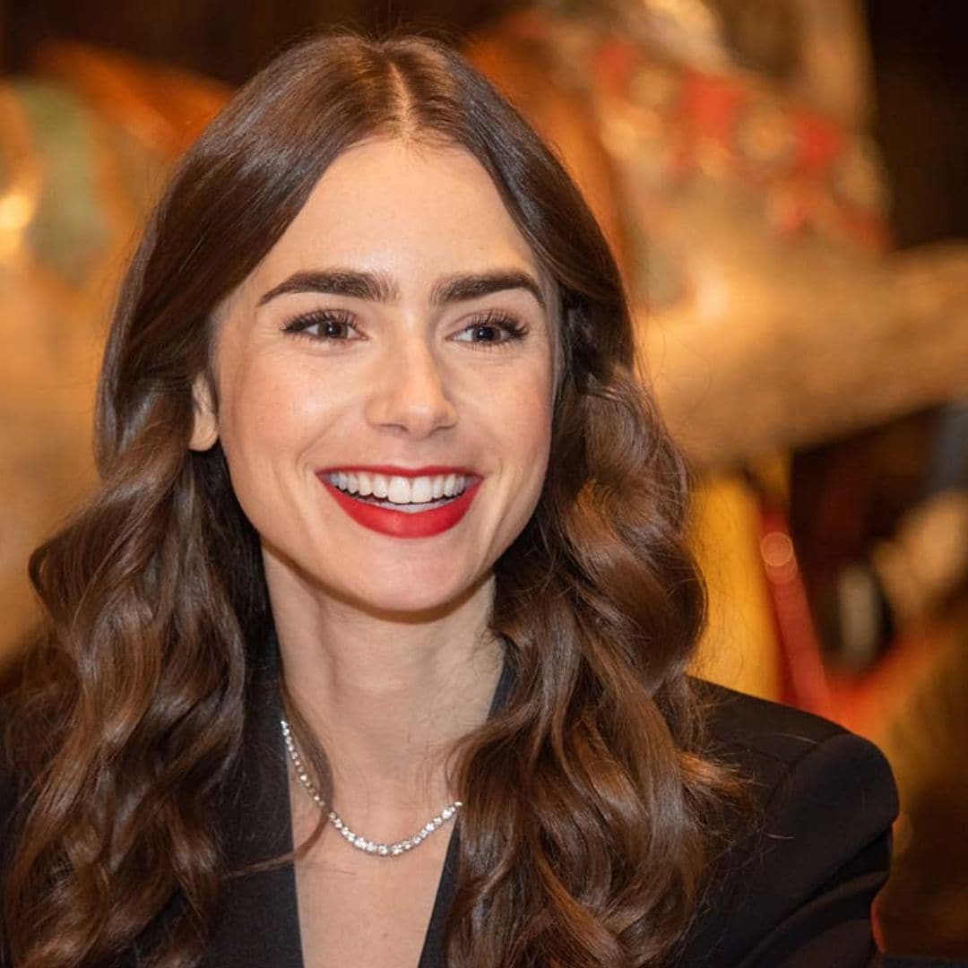 La divertida rutina de belleza de Lily Collins con la que consigue que su marido también use mascarilla