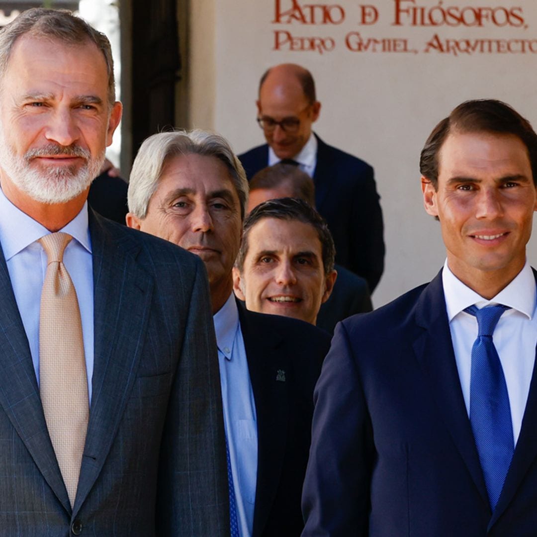 Rafa Nadal, tras recibir un premio de manos del Rey: 'Está siendo un año distinto y complicado por las novedades familiares'