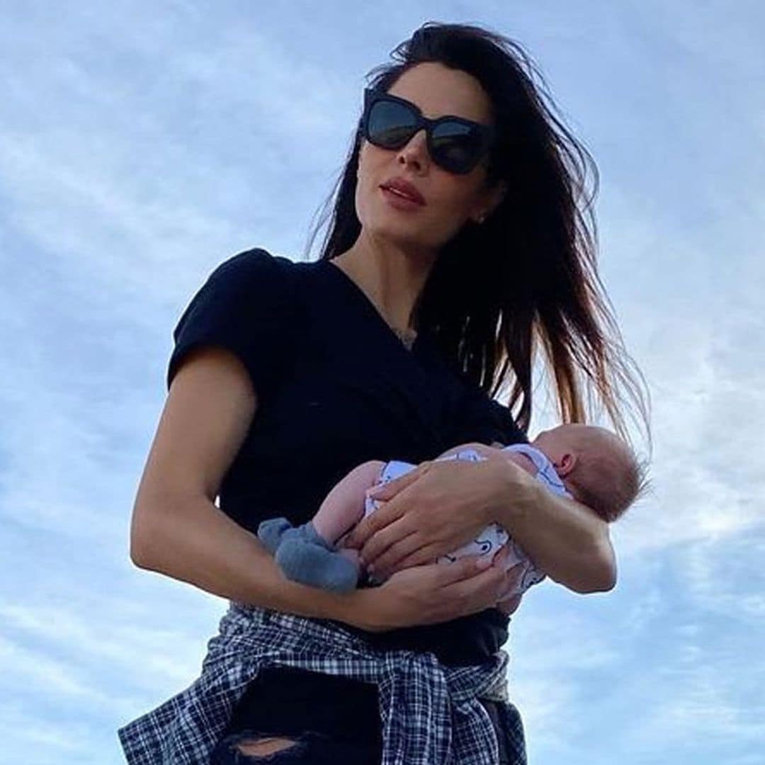 ¡A ritmo de rock and roll! Pilar Rubio muestra cómo baila su hijo Máximo Adriano