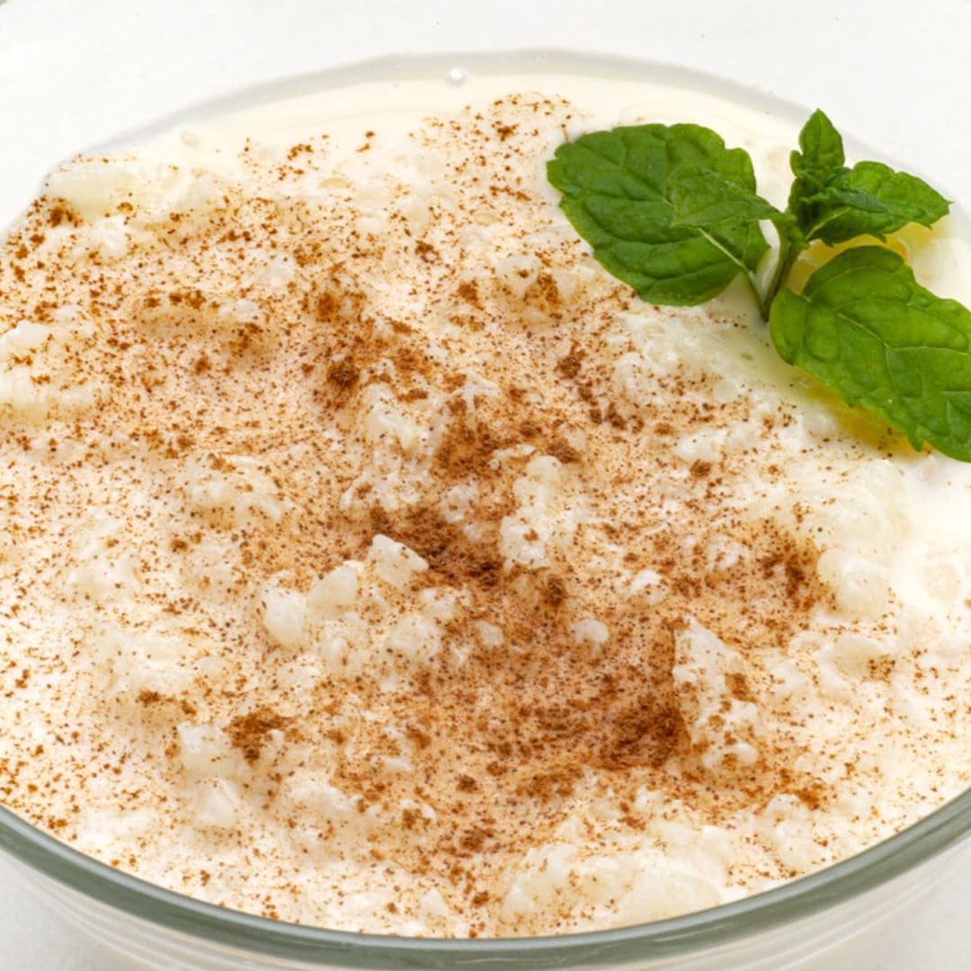 Arroz con leche exprés