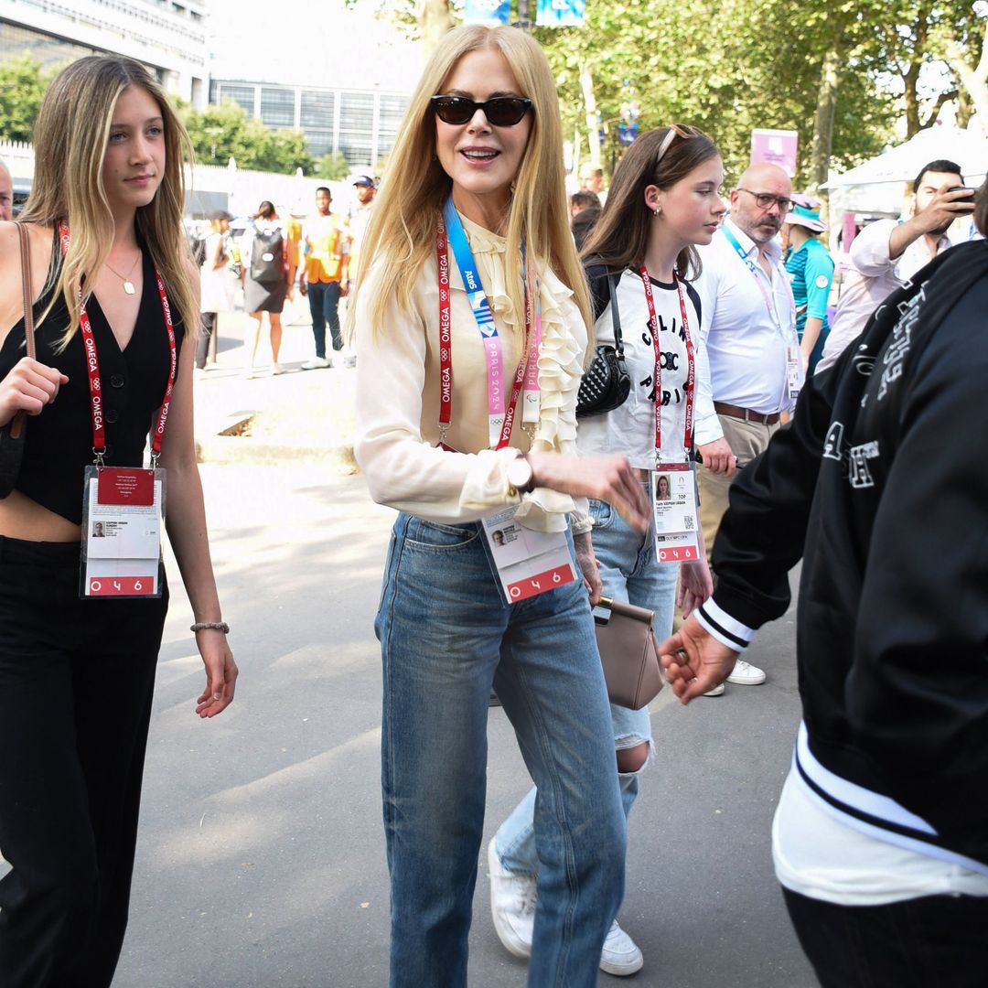Nicole Kidman asiste a los Juegos Olímpicos con la mejor compañía