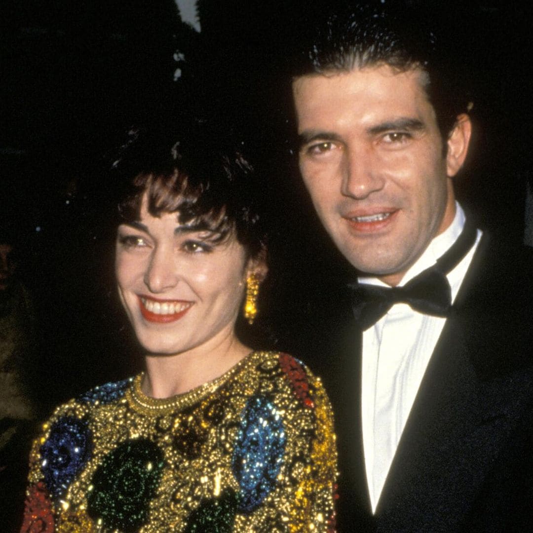 Se cumplen 35 años de la boda de Antonio Banderas con su primera mujer, Ana Leza, de la que ¡HOLA! fue testigo