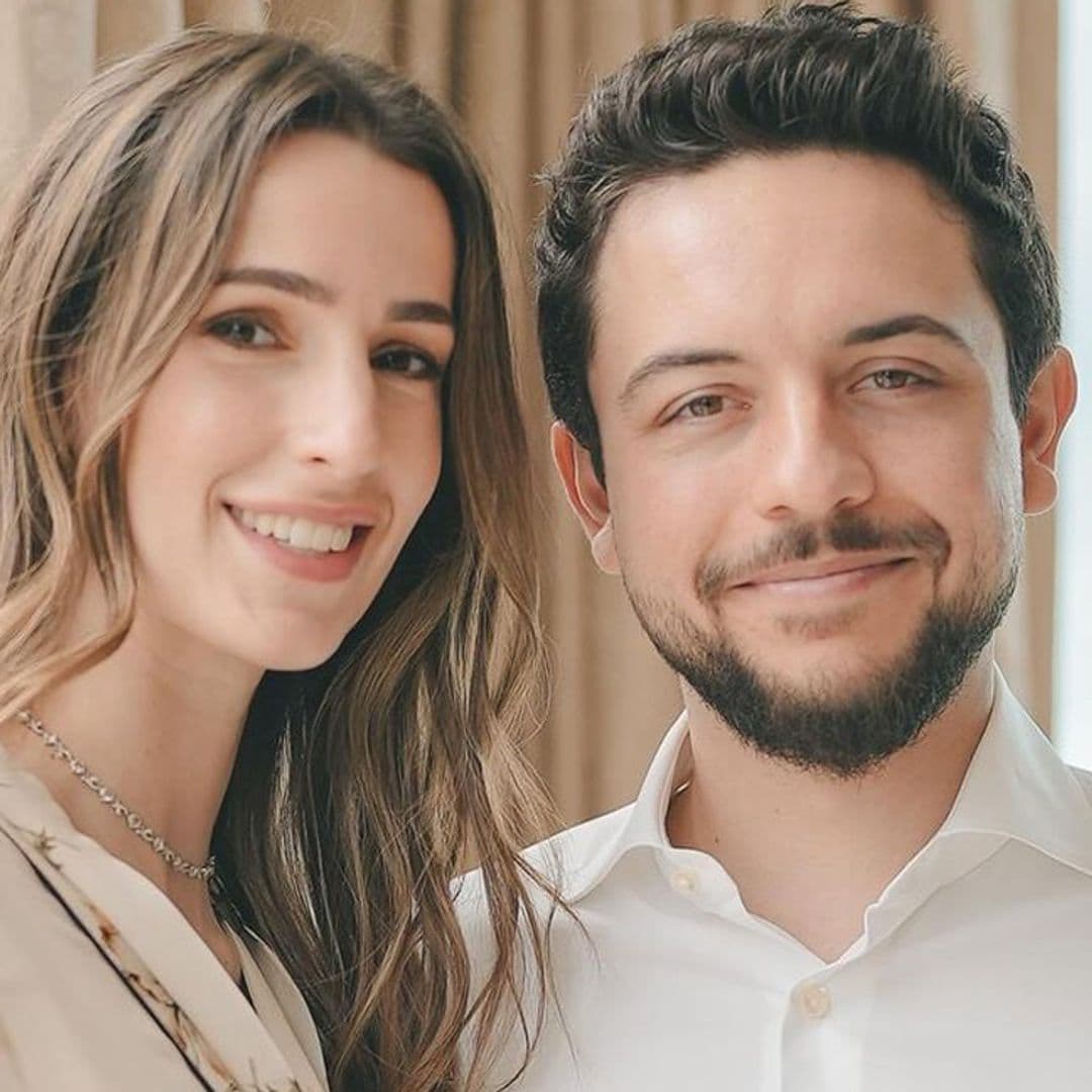 Hussein y Rajwa de Jordania, la imagen de la felicidad en su primer viaje oficial como matrimonio