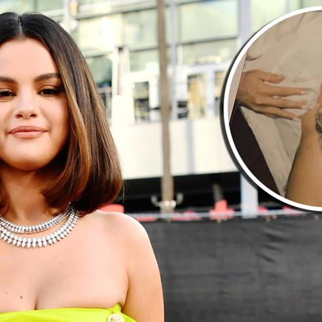 Selena Gomez y su nuevo tatuaje muy similar al de Justin Bieber