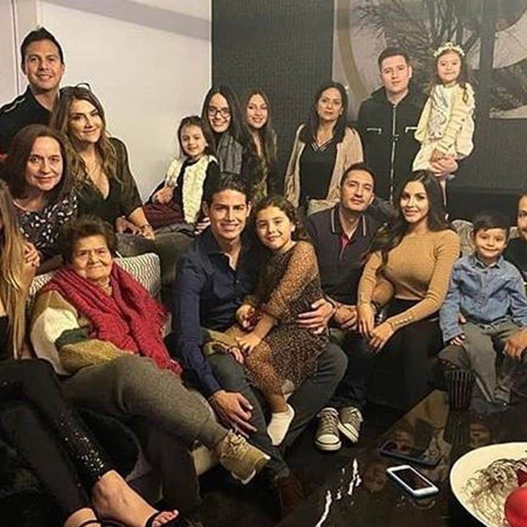 Shannon de Lima y James Rodríguez pasan la Navidad juntos