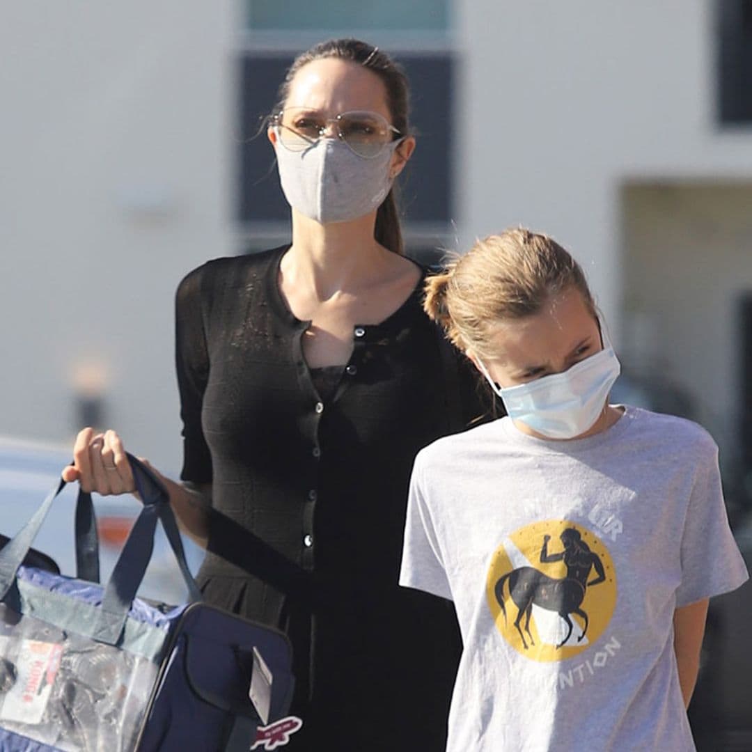 Angelina Jolie, tarde de chicas con su hija Vivienne tras la visita de Brad Pitt