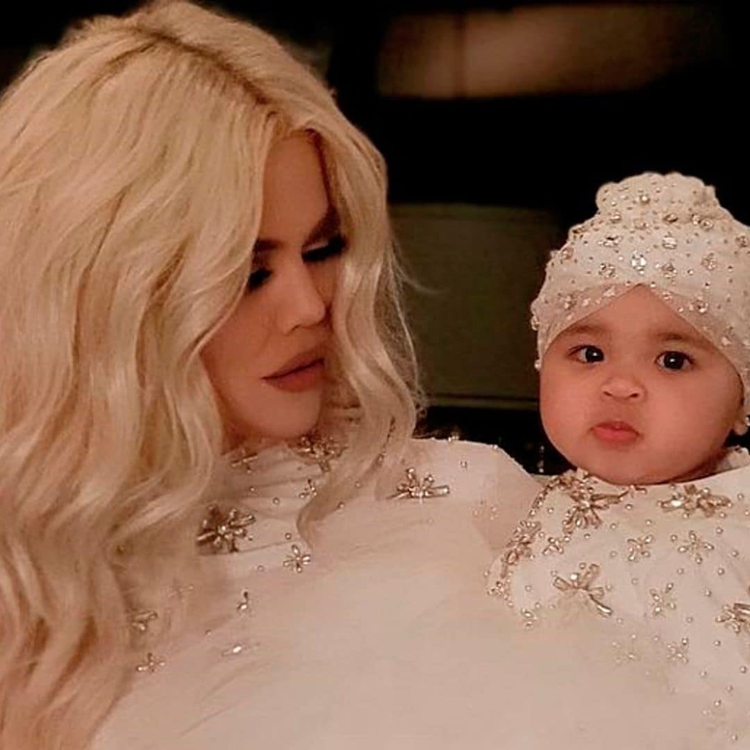 Khloé Kardashian es la más feliz en su papel como mamá y este video junto a True lo demuestra