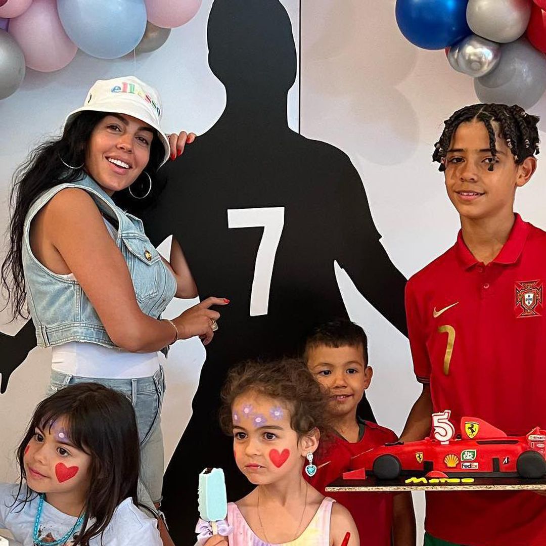 Georgina Rodríguez y Cristiano Ronaldo celebran a lo grande el cumpleaños de sus mellizos