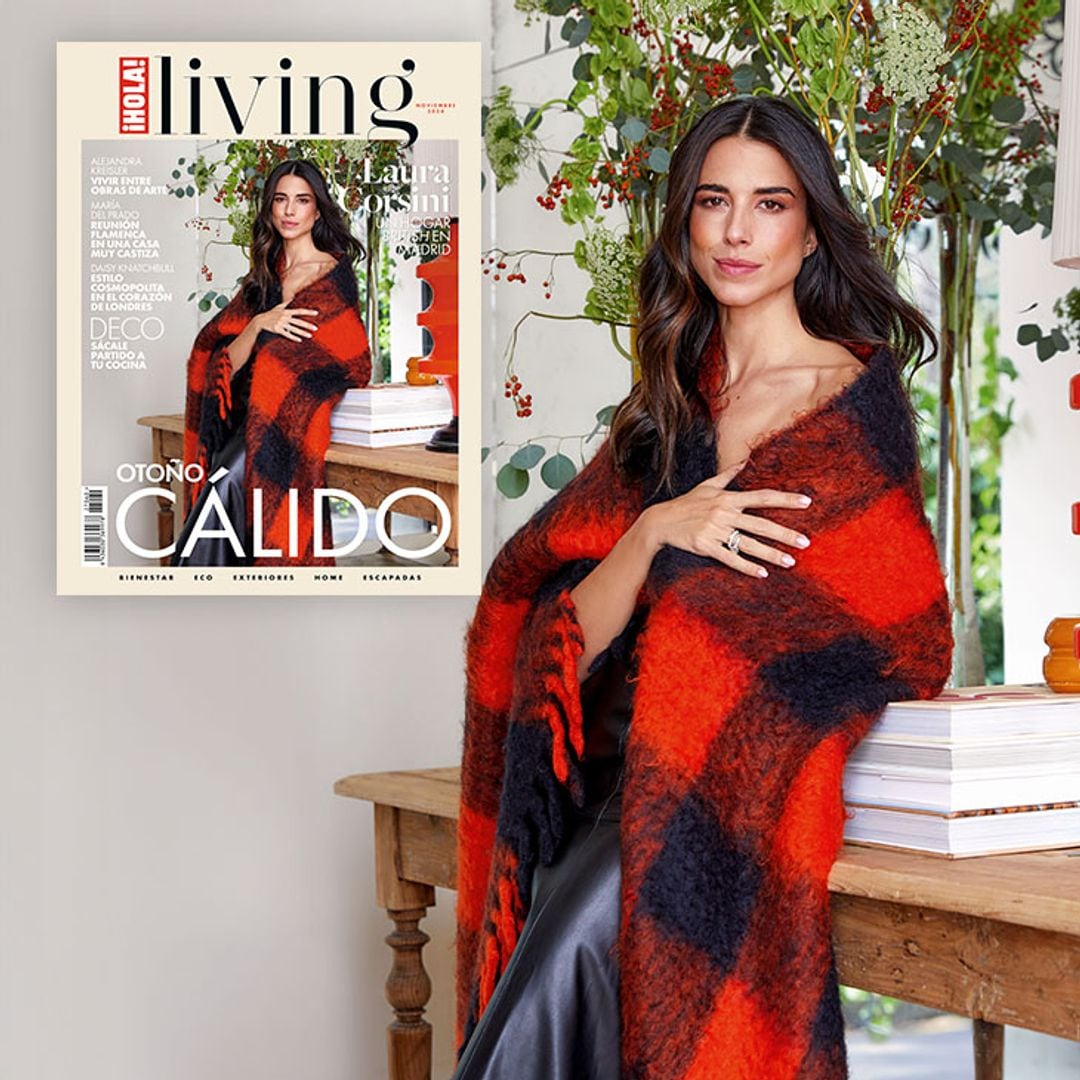 En ¡HOLA! Living noviembre: Laura Corsini, un hogar muy ‘british’ en Madrid