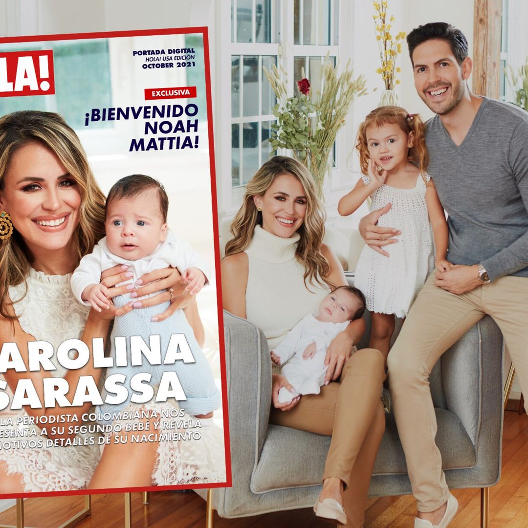 Carolina Sarassa nos presenta a Noah Mattia: ‘Soy la mamá más feliz del mundo, estamos completos’