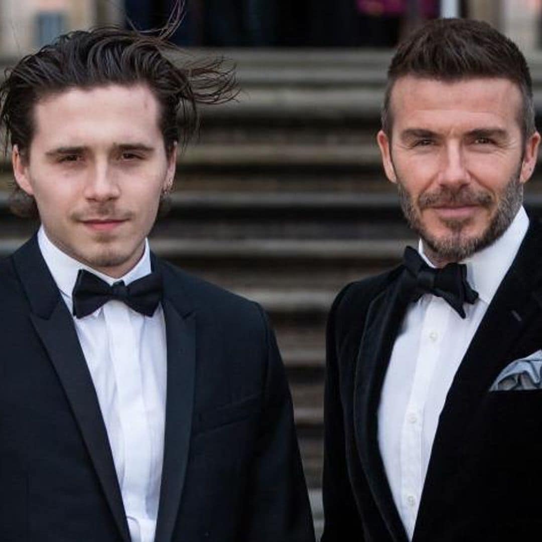 David Beckham ya está listo para la boda de su hijo, Brooklyn