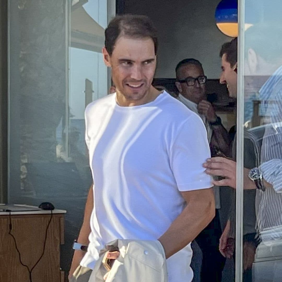 Rafael Nadal estrena su retiro con un paseo en familia por la Costa del Sol