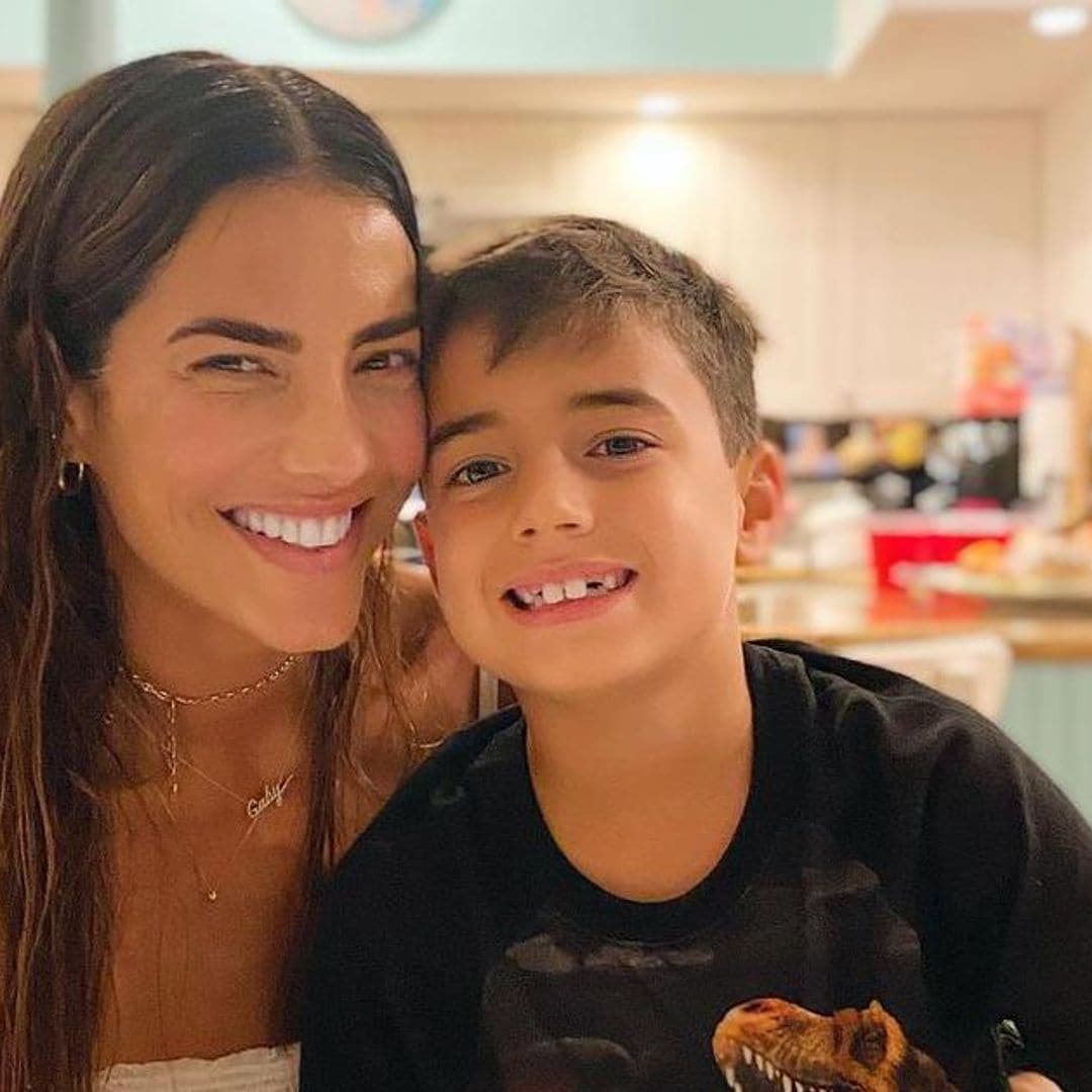 Gaby Espino, de fiesta por la primera Comunión de su hijo Nickolas