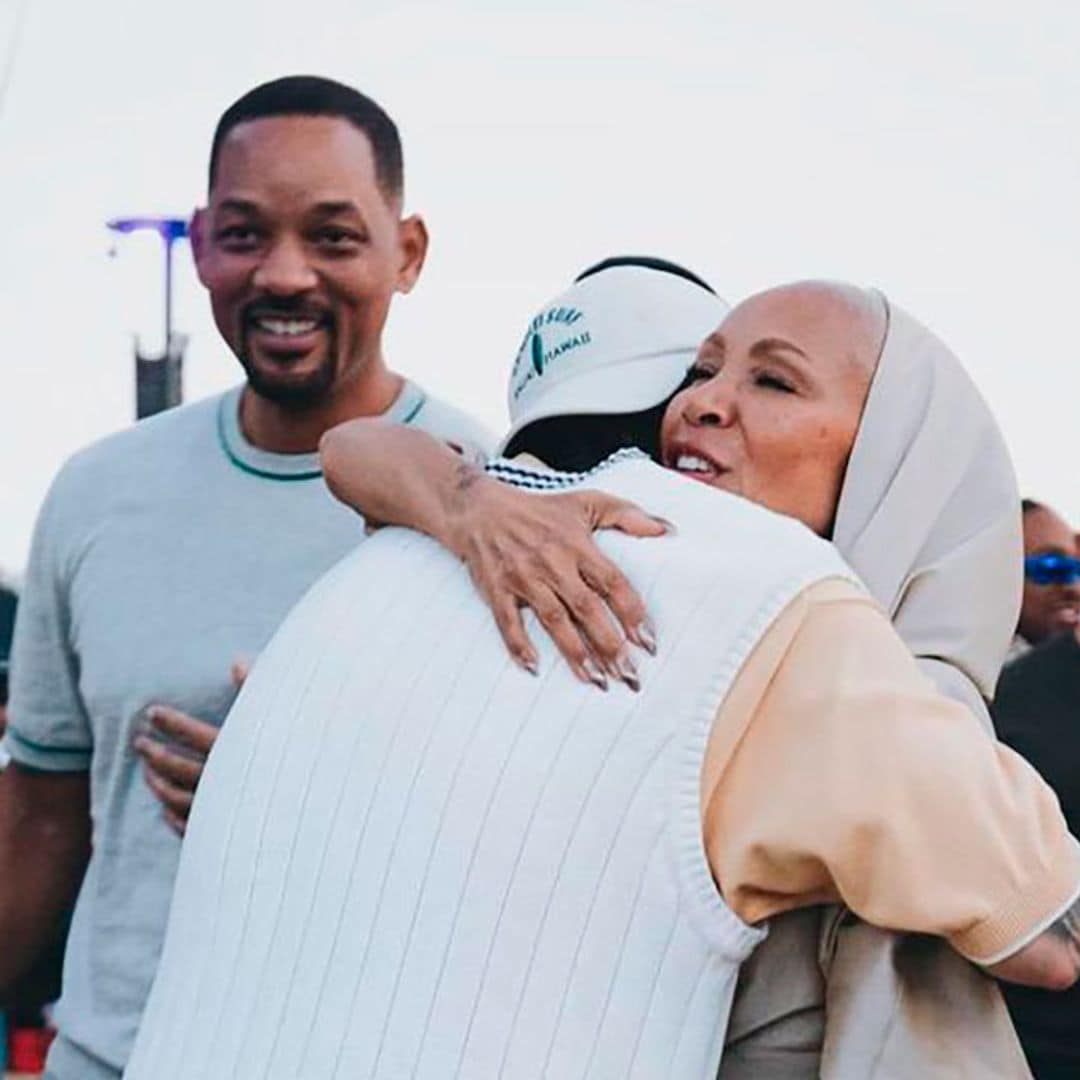 Will Smith reaparece con su esposa Jada Pinkett en Coachella y enloquece al público