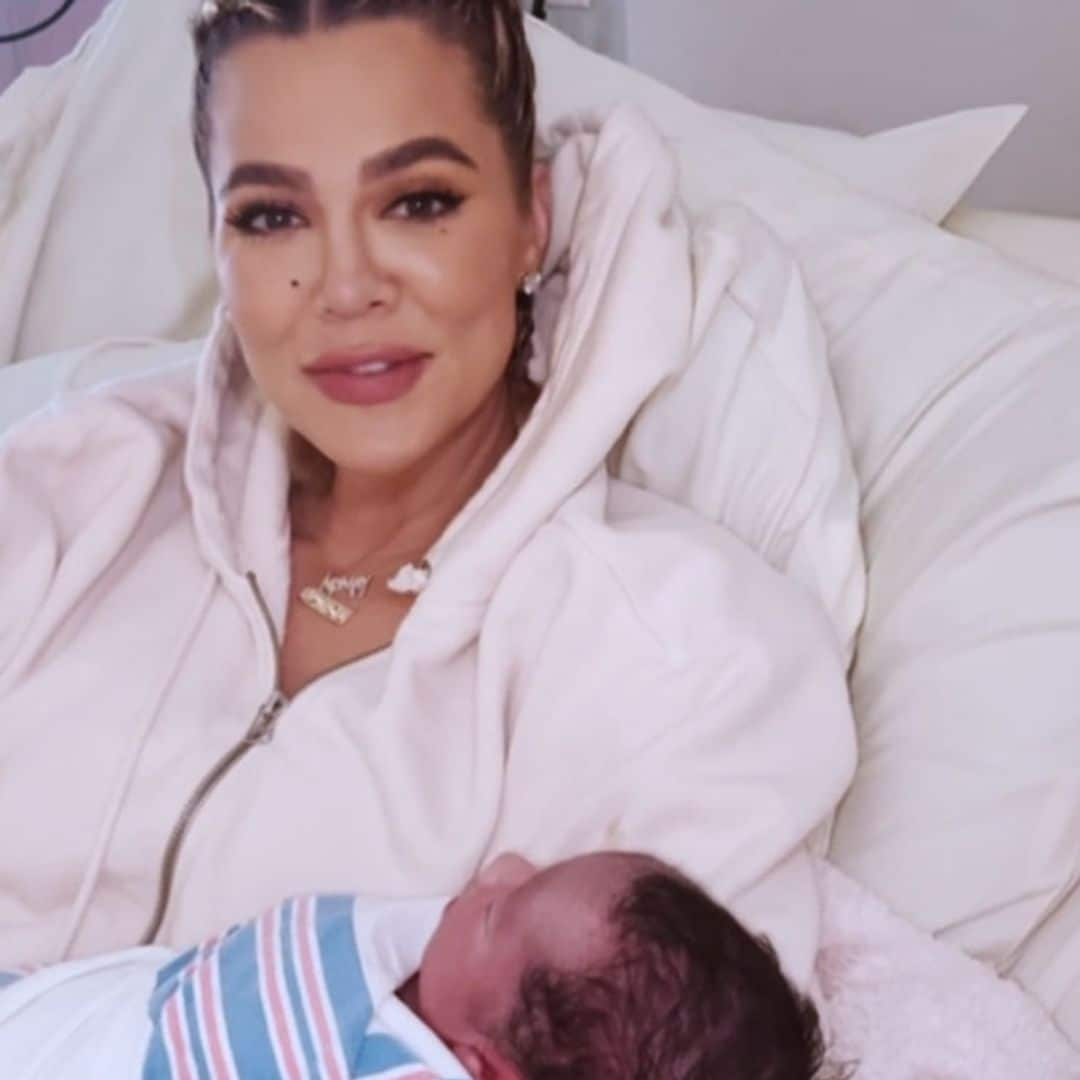 Khloé Kardashian muestra por primera vez a su segundo bebé y le llueven las críticas