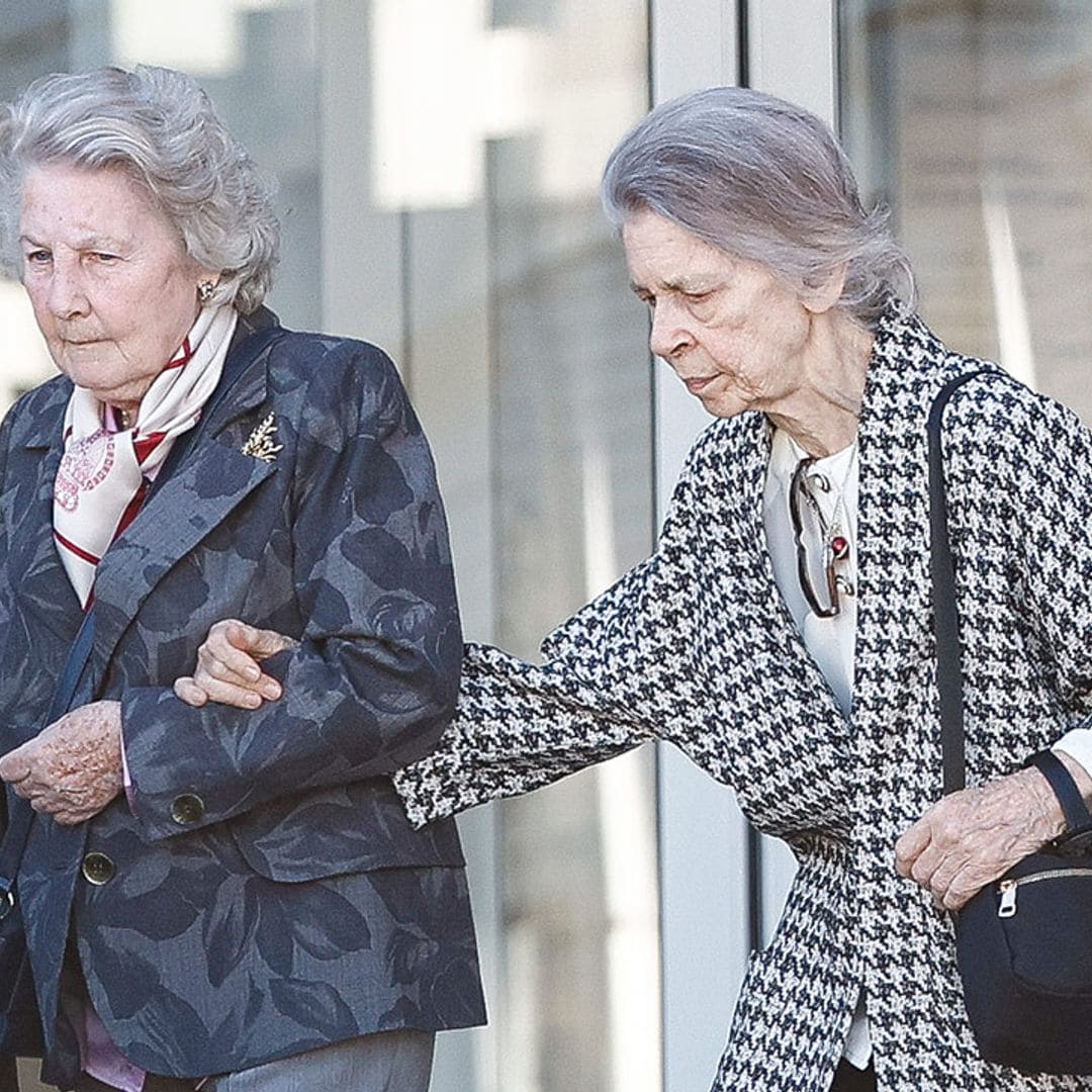 Irene de Grecia acude al hospital a visitar a su hermana la reina Sofía