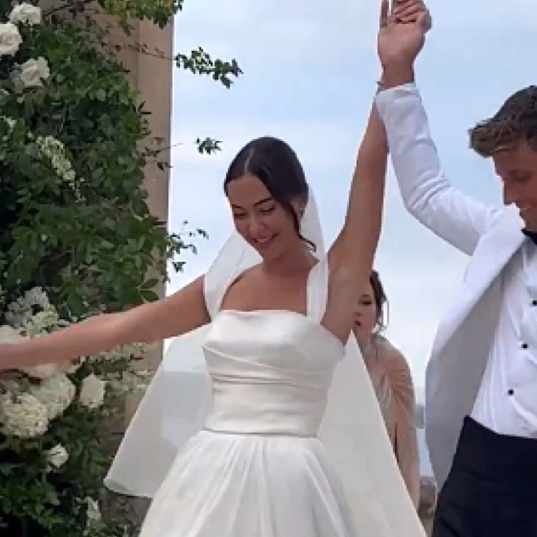 El impresionante castillo, las lágrimas de la novia... todo sobre la boda de ensueño de Marcos Llorente y Paddy Noarbe en Mallorca