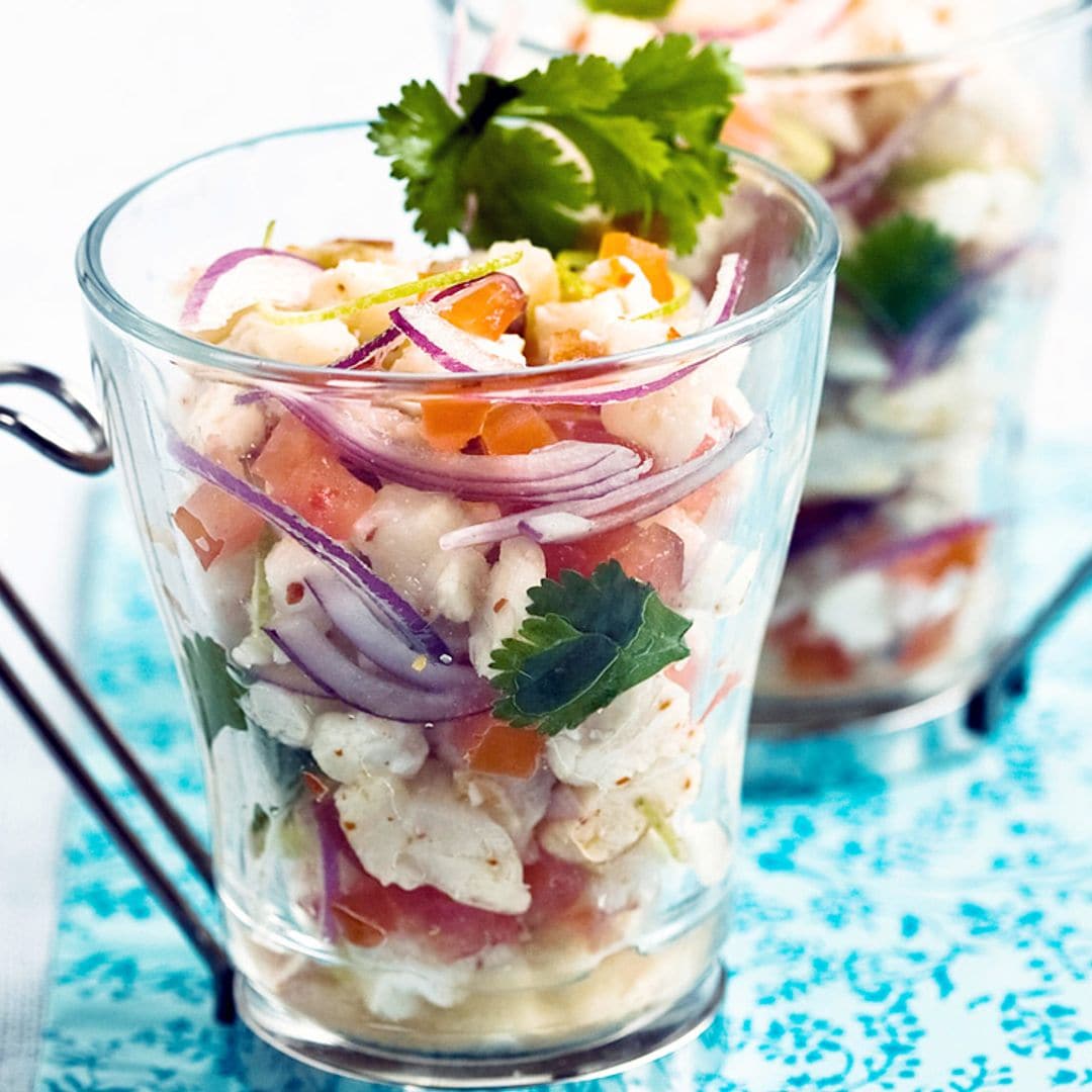 Ceviche de corvina