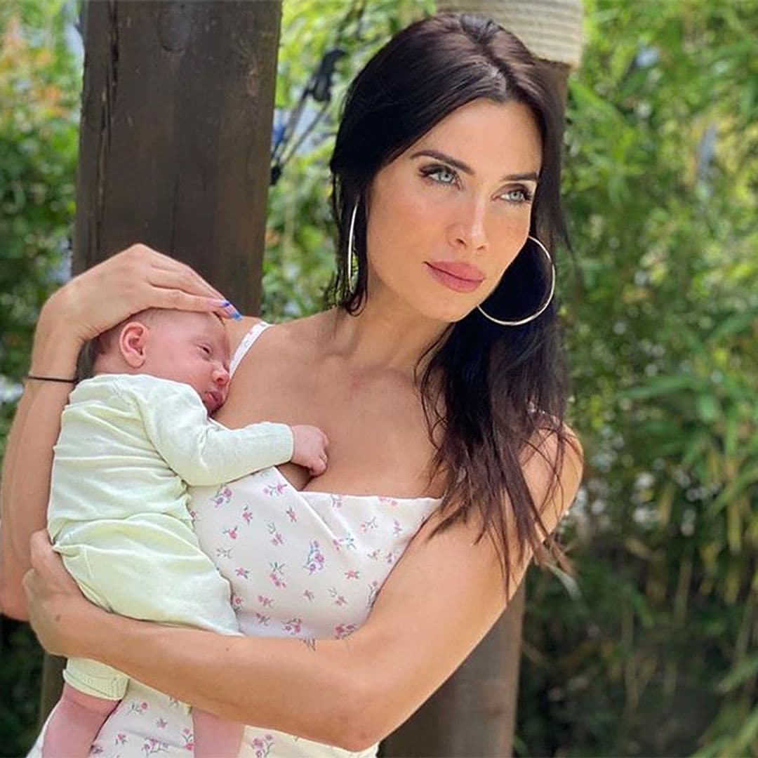 Todo un reto: Pilar Rubio muestra sus intentos de dormir a su hijo Máximo Adriano