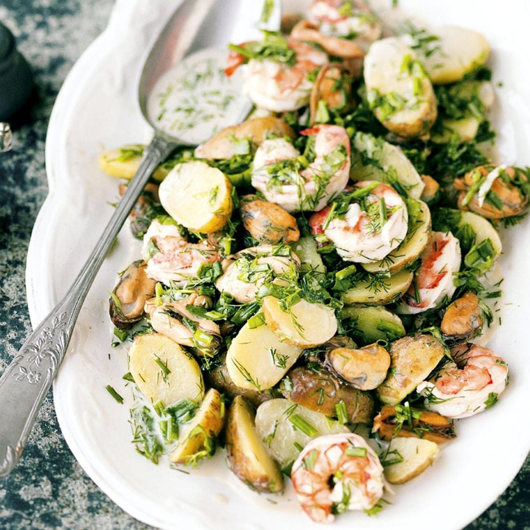 Ensaladas de patata perfectas para 'comerse el mar'