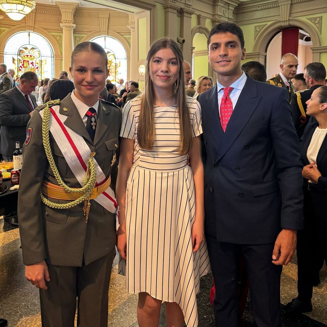 Tomás Páramo cuenta los detalles de su encuentro con la princesa Leonor y la infanta Sofía