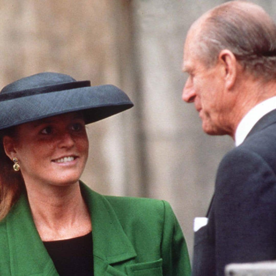 La fría relación entre el duque de Edimburgo y Sarah Ferguson, protagonista de la boda real