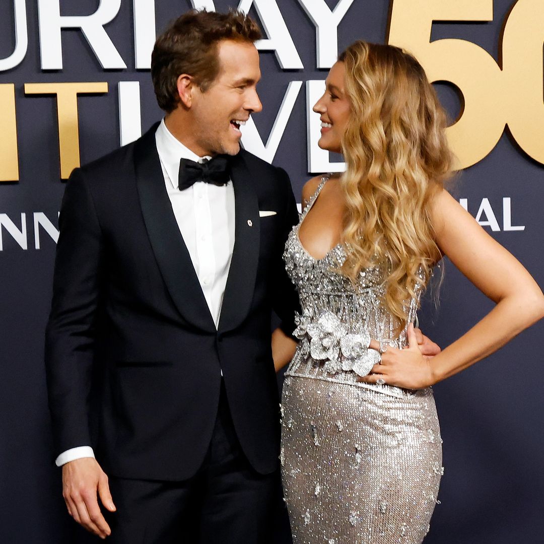 Ryan Reynolds (L) and Blake Lively attend the SNL50: The Anniversary Special at 30 Rockefeller Center on February 16, 2025 in New York City