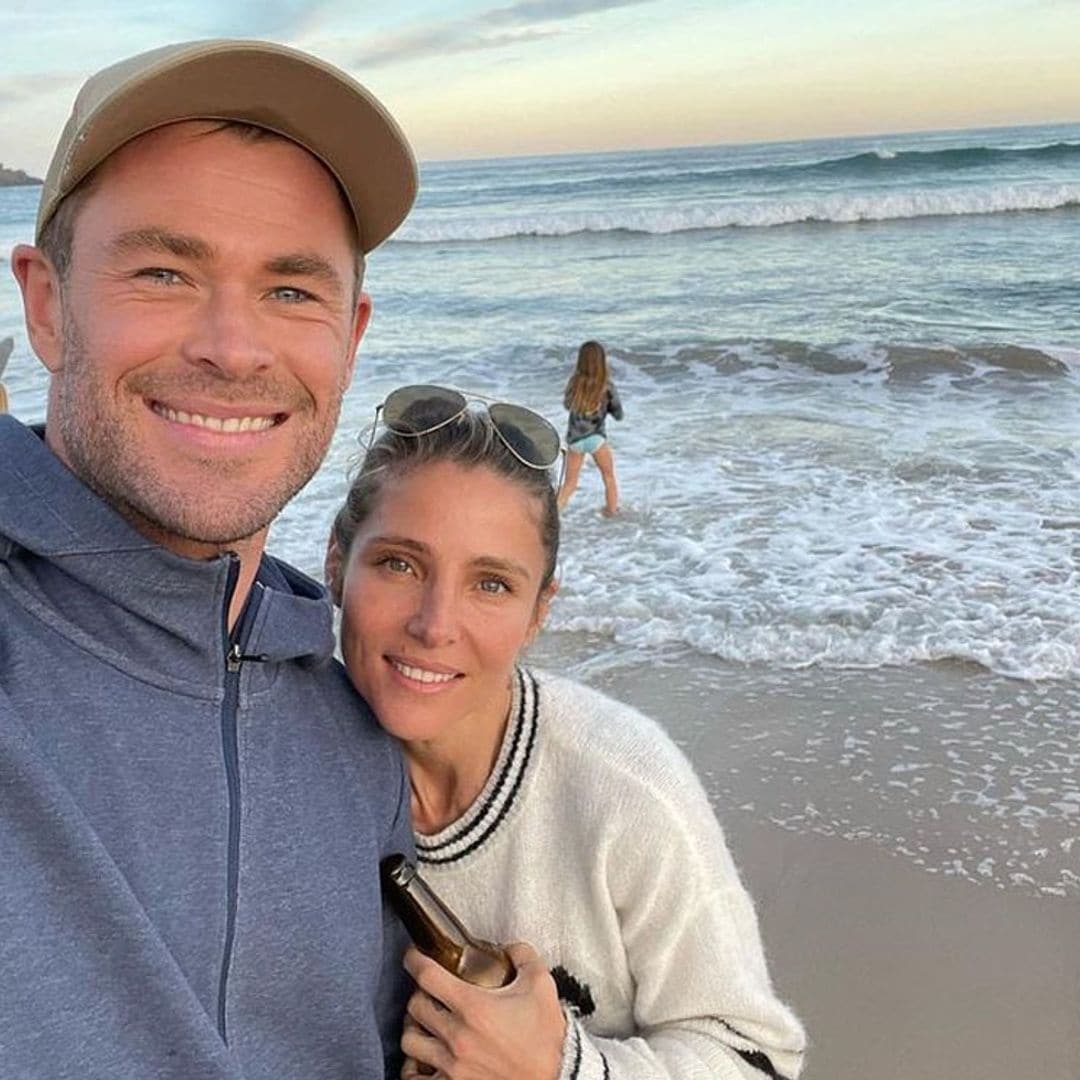 Chris Hemsworth muestra cómo serán él y Elsa Pataky con 85 años y la imagen se hace viral