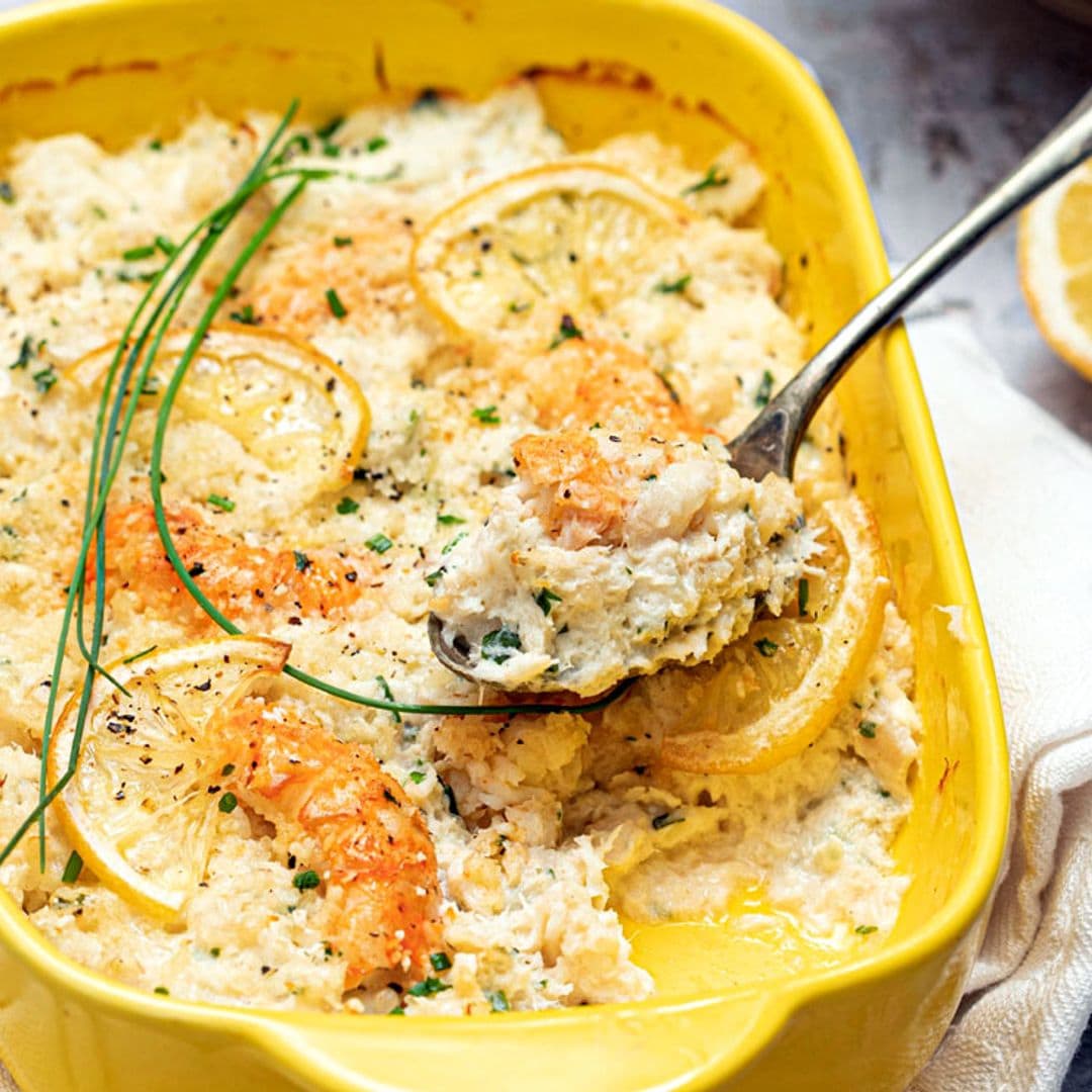 Brandada de bacalao con cigalas