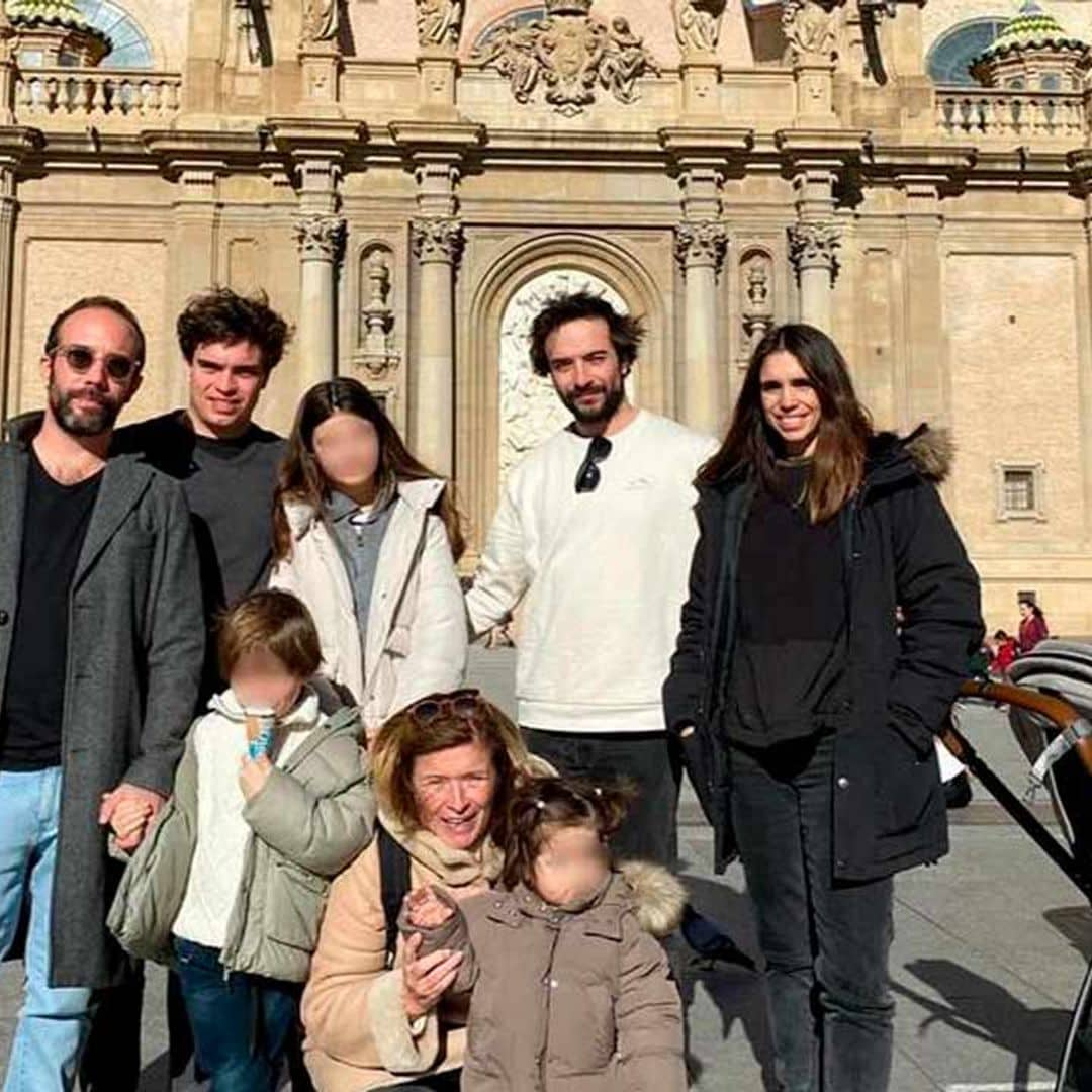 Elena Furiase disfruta una escapada familiar llena de primeras veces: esquí con los niños, turismo y gastro