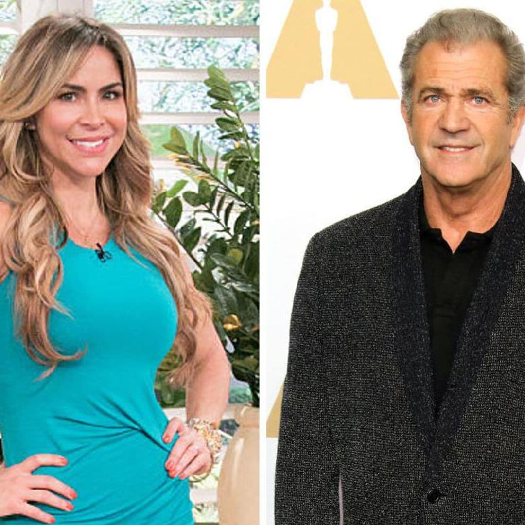 Aylín Mujica confiesa que ella y Mel Gibson tuvieron un romance