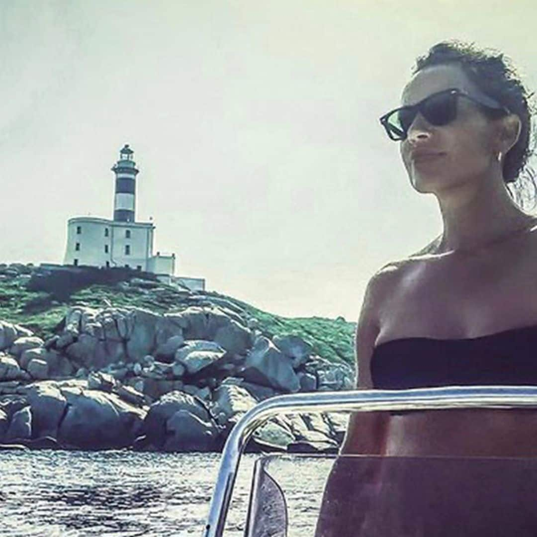 Cristina Saavedra encuentra la calma en el mar dos meses después de perder a su hermana pequeña