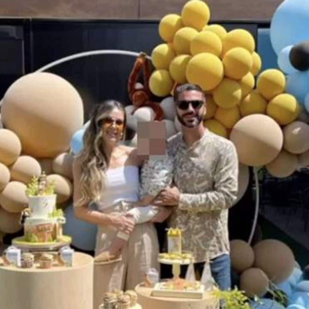 Lorena Gómez y René Ramos posan juntos y felices en el cumpleaños de su hijo desmintiendo los rumores de crisis