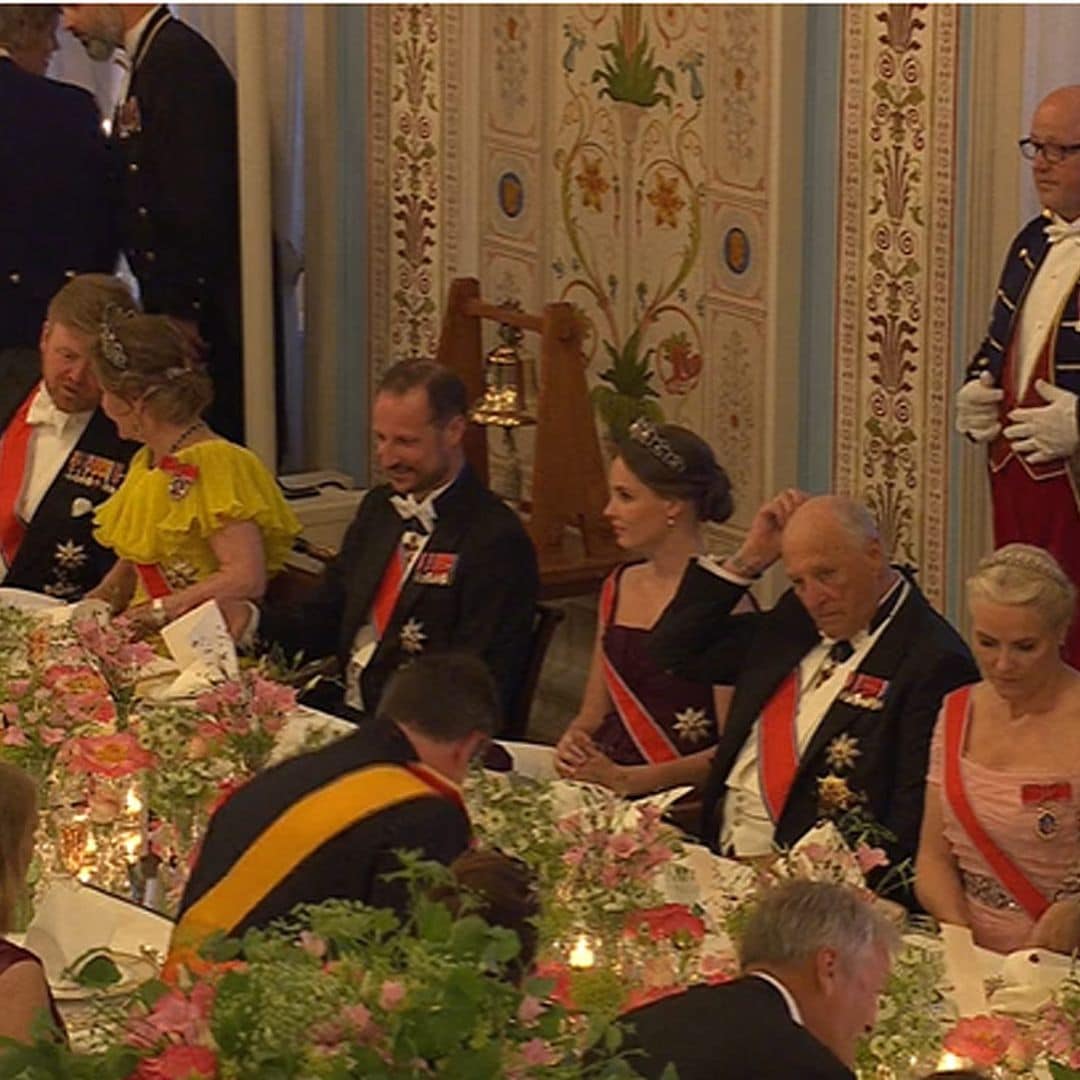 Sigue en directo la cena de gala en honor a Ingrid de Noruega