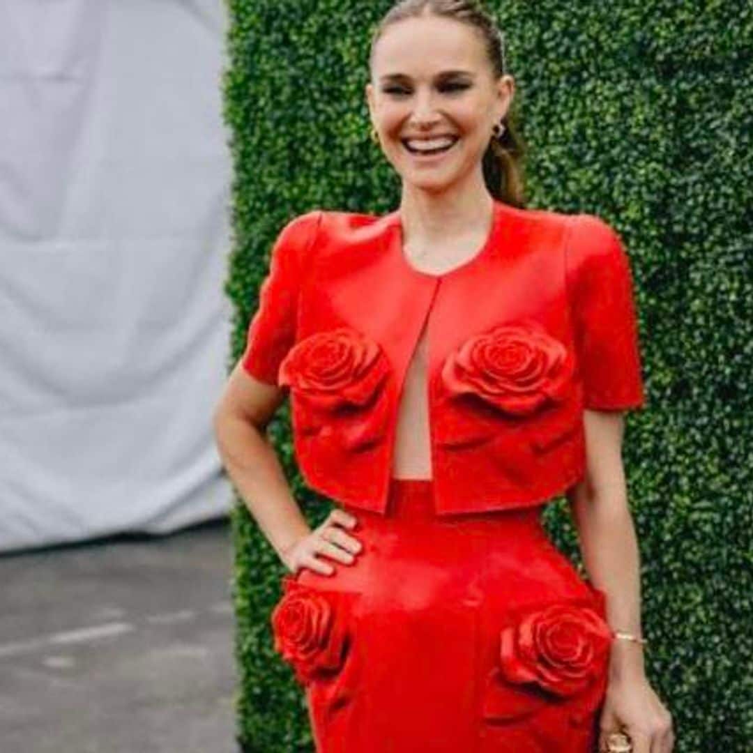 Rosas para primavera: Natalie Portman se apunta a la tendencia