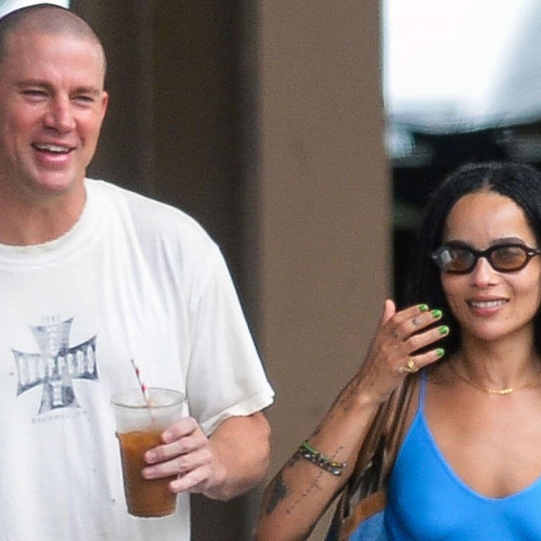 Zoë Kravitz y Channing Tatum, vacaciones de película al cumplir un año de amor