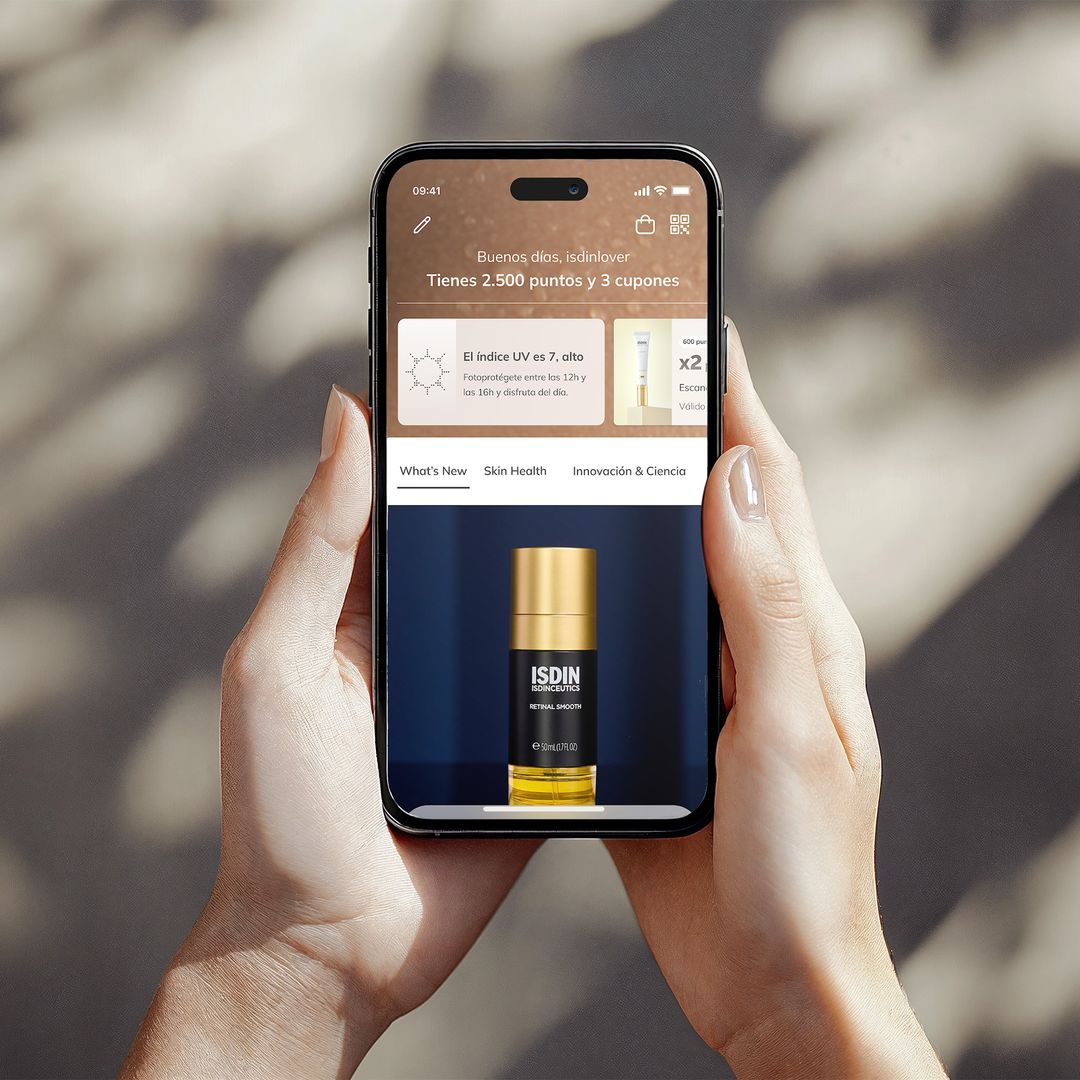 La app de ISDIN que personaliza tu ritual de cuidado de la piel