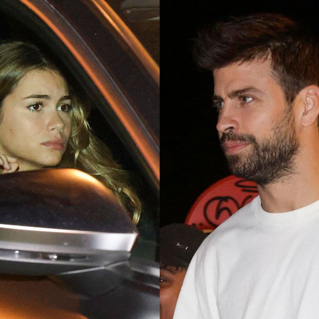 Gerard Piqué y Clara Chía: las primeras imágenes de su nueva vida