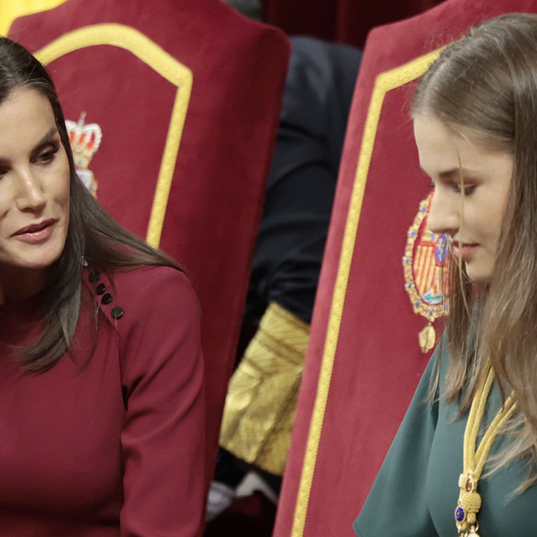 Los nuevos cortes de pelo de la reina Letizia y la princesa Leonor