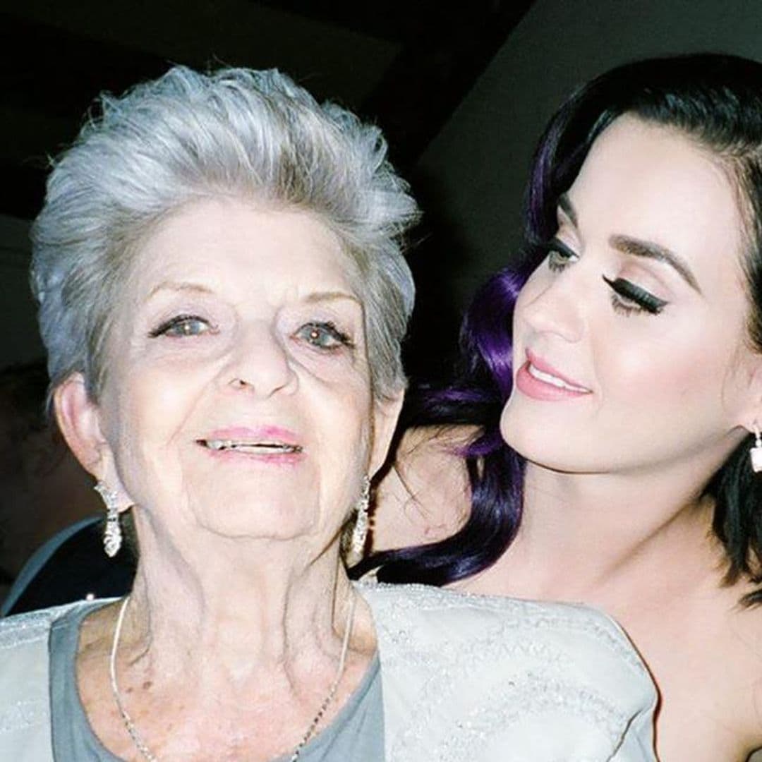 En medio de su embarazo, Katy Perry sufre la pérdida de su abuela