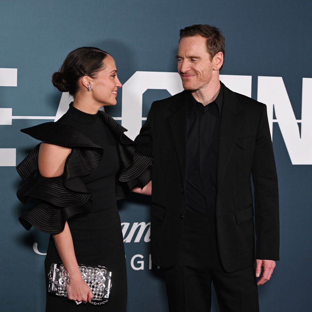 Alicia Vikander y su marido Michael Fassbender enamorados