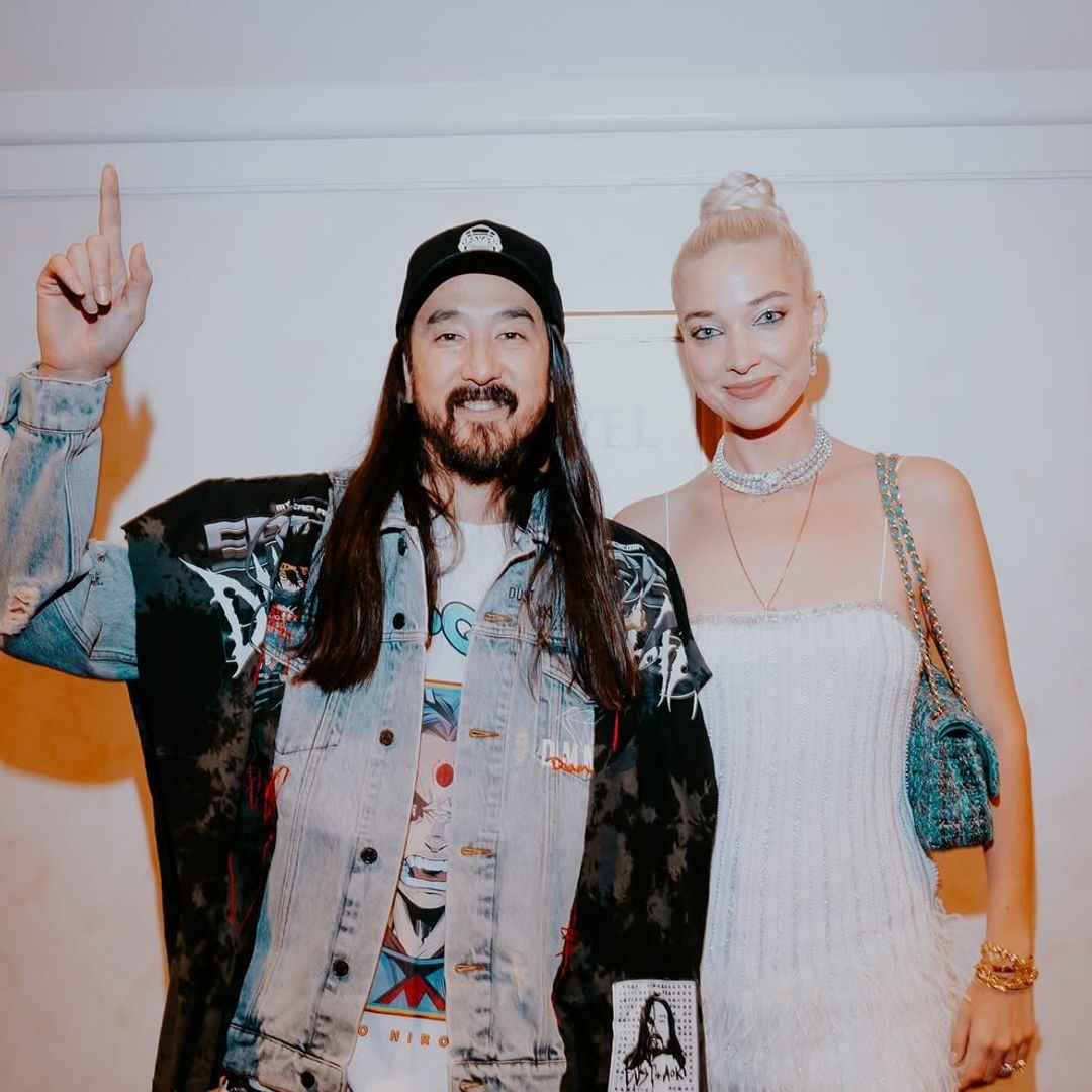 El DJ Steve Aoki anuncia que va a ser padre y presenta a su espectacular mujer