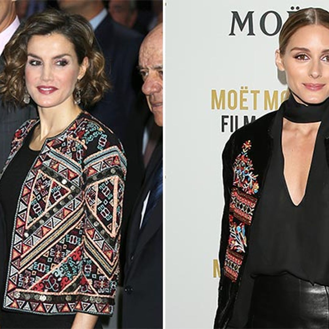 Doña Letizia y Olivia Palermo, ¿quién copia a quién?