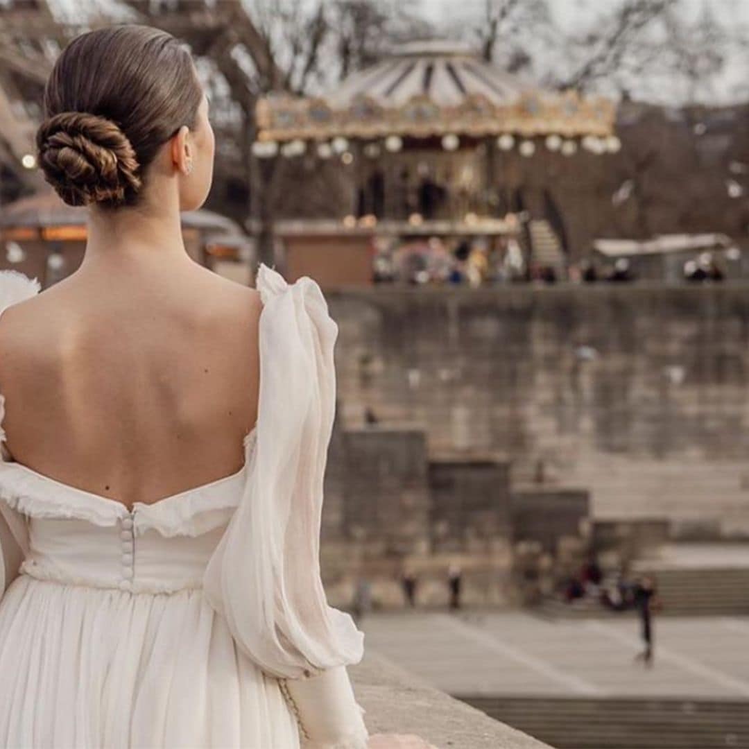 Todas las formas de lucir el clásico recogido de bailarina en tu boda