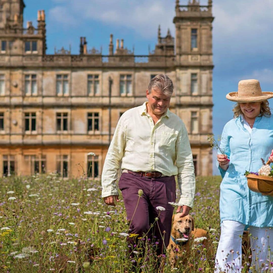 Lady Fiona Carnarvon nos desvela cómo es su vida en el castillo de Downton Abbey