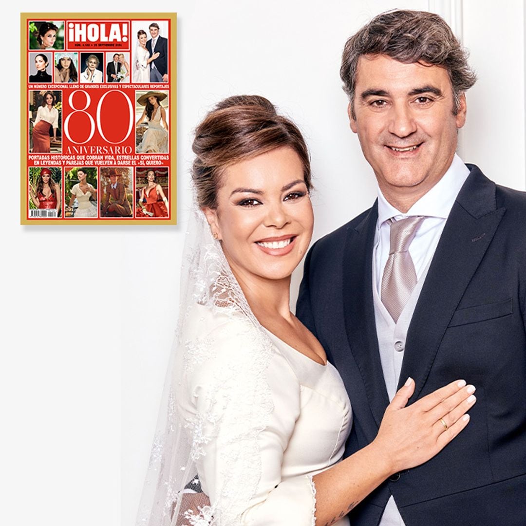 Jesulín de Ubrique y María José Campanario se dan el 'sí quiero' recreando la icónica portada de su boda en ¡HOLA! 22 años después