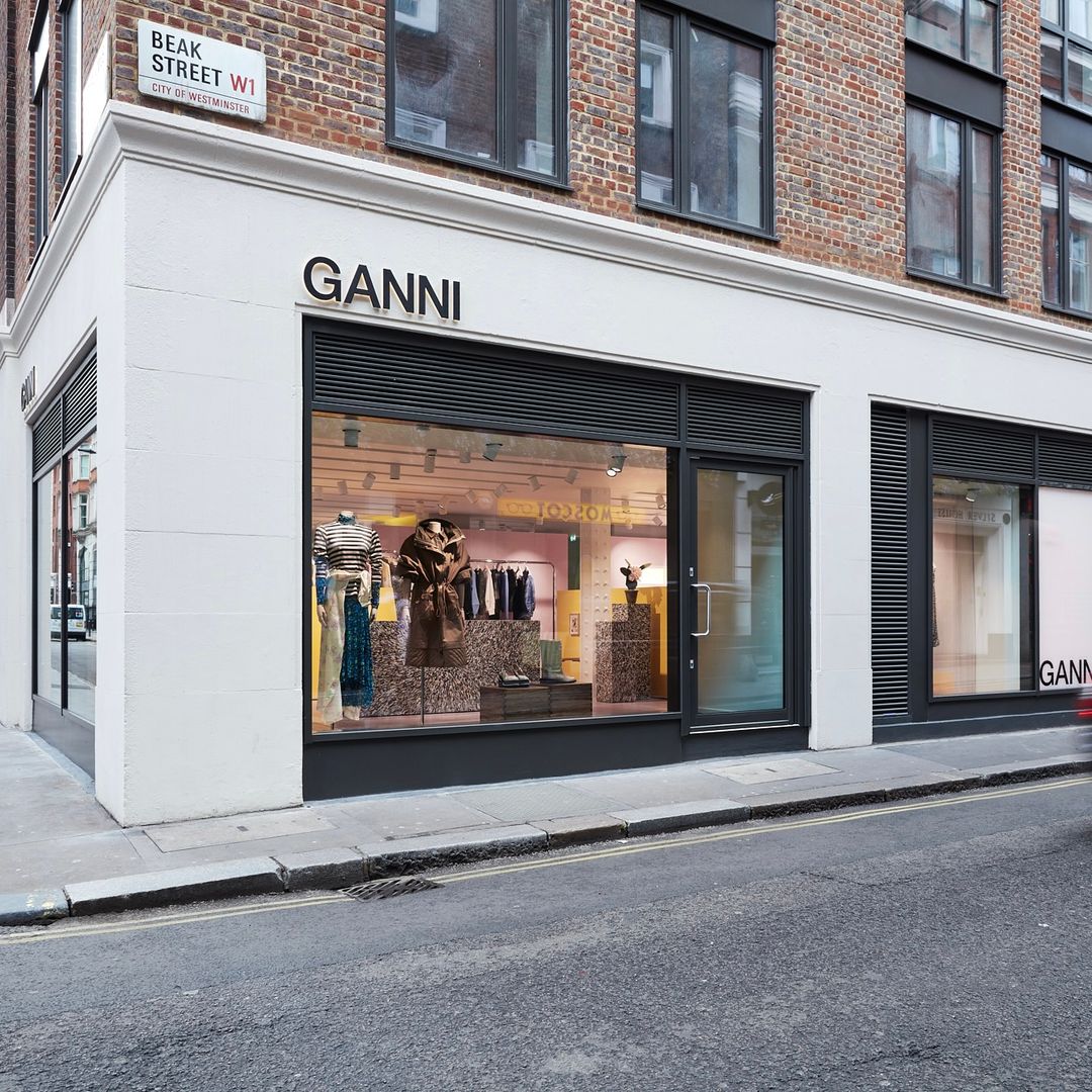 GANNI, tienda de moda en el barrio londinense de Soho