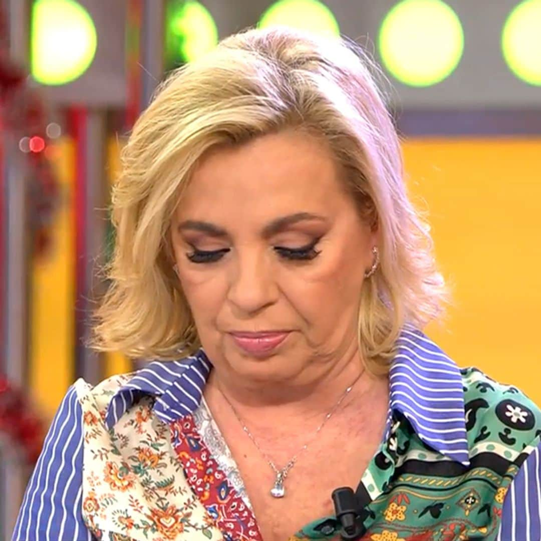 Carmen Borrego se emociona al hablar de la primera Navidad sin su madre, a quien se recordará en televisión