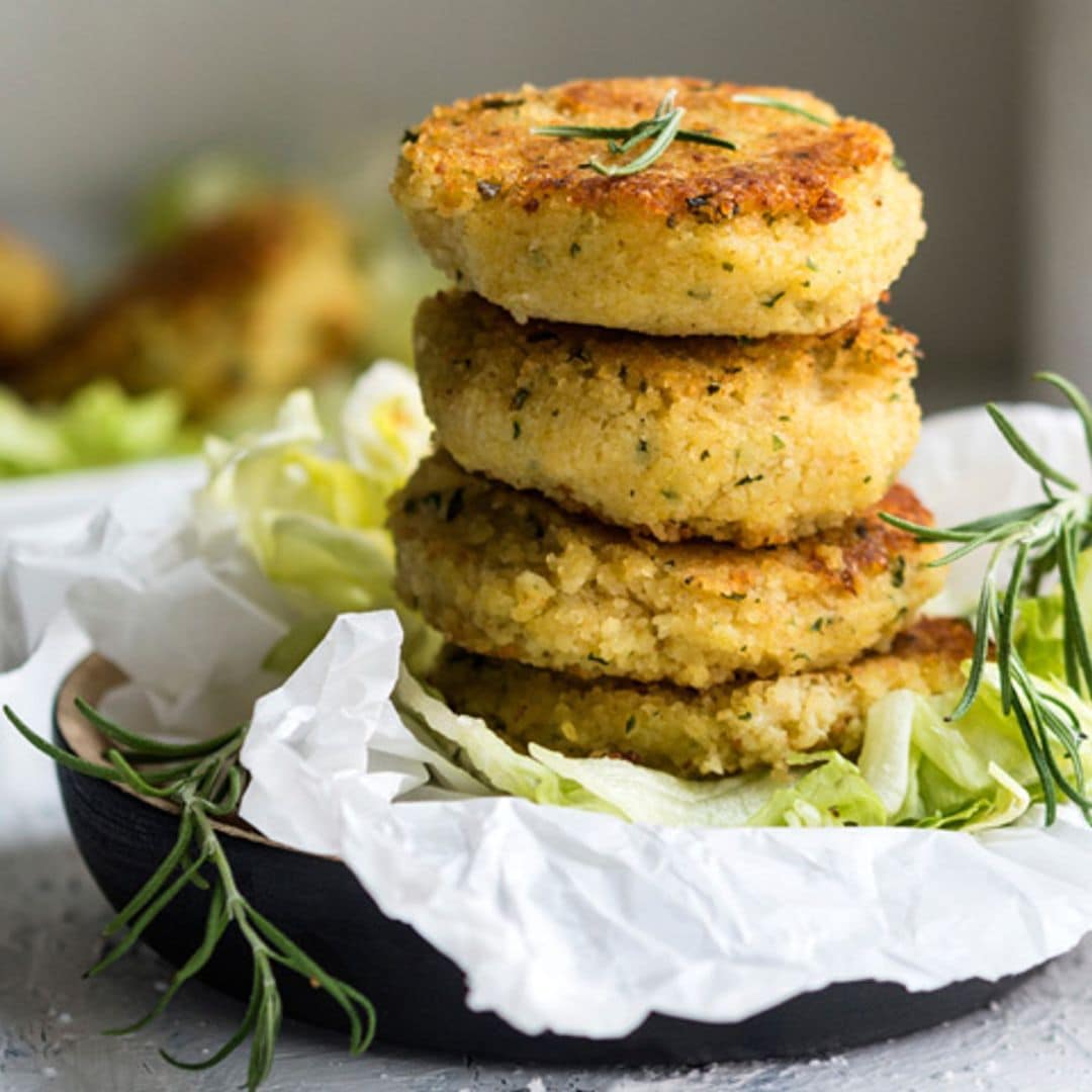 Hamburguesas de mijo con especias