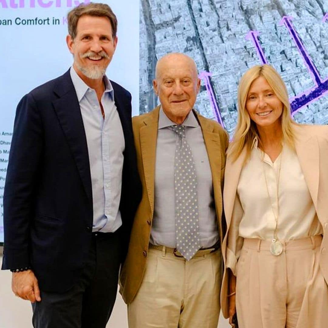 La visita sorpresa de Pablo y Marie-Chantal de Grecia a Madrid y su encuentro con Norman Foster y Elena Ochoa